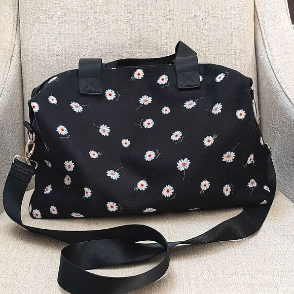 Alice + Olivia by Stacey Bendet Canvas Weekender Duffel Bag - Picture 3 of 9